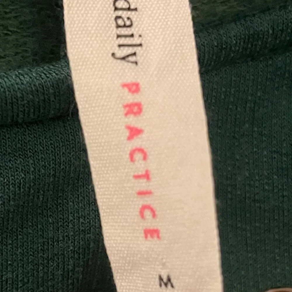 daily practice by Anthropology Long Sleeve Green Asymmetrical Mini Dress - M - Picture 8 of 9